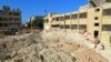 Разрушенная больница в Кафр Такхариме, Идлиб. Апрель 2017. Фото иллюстративное