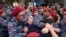 ARMENIA -- an anti-government rally in central Yerevan on April 20, 2018.