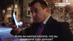 Украинский министр убегает от журналистов: мастер-класс