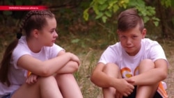 Детей из прифронтовых городов Украины бесплатно учат английскому в специальном лагере