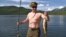 Russia -- Russia's President Vladimir Putin fishing
