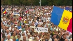 На митинг против властей в Кишиневе вышли более 100 тысяч человек