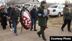 Похороны убитого на полигоне мобилизованного Ивана Полянского