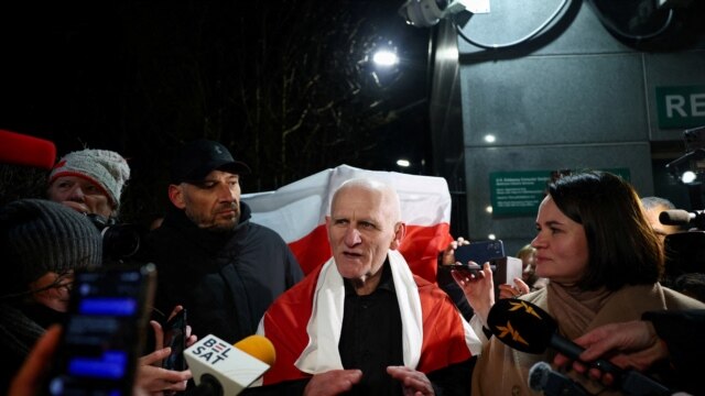 Programme: Пресс-конференция освобожденных белорусских политзаключенных