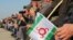 INGUSHETIA -- People take part in a protest against the new land swap deal, agreed by the heads of the Russian regions of Ingushetia and Chechnya, in the capital Magas, October 9,  2018