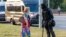 BELARUS – During a conversation on the street in the capital of Belarus during the protests against the Lukashenko regime. Minsk, August 10, 2020