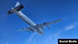 Российский разведывательный самолет ИЛ-20. Фото: министр национальной обороны Владислав Косиняк-Камыш
