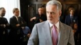 Austria -- Ukrainian oligarch Dymitro Firtash waits for the start of his trial at the Austrian supreme court in Vienna, Austria, Tuesday, June 25, 2019