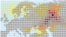 Карта концентрации радиоактивного изотопа рутений-106, наибольшая – в районе Аргаяша, в 30 км от комбината "Маяк". Источник: IRSN