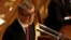 CZECH REPUBLIC --  Czech Prime Minister Andrej Babis addresses lawmakers during a Parliament session in Prague, January 10, 2018