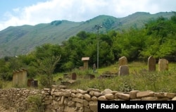Кладбище в Чечне. Иллюстративное фото