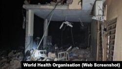 Кадры разрушенной больницы в Аль-Деайне