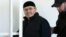 CHECHNYA --  Oyub Titiyev, the jailed director of the Russian human rights group Memorial's office in Chechnya, attends a court hearing in Grozny, March 6, 2018