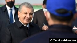 Шавкат Мирзиёев во время визита в регионы Узбекистана, 4 февраля 2021 года