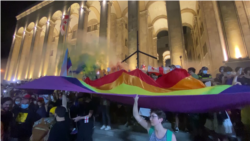 Tbilisi Rallies Against Violence Following Attacks On LGBT Pride Parade