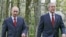 Владимир Путин и Джордж Буш, июль 2007 года