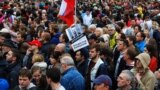 RUSSIA – During a mass protest against political repression. Moscow, August 10, 2019 