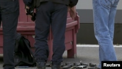 Вооружение террориста в поезде "Талис"