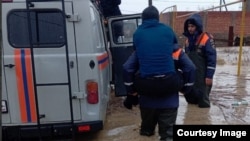 Наводнение в Дагестане, фото МЧС Дагестана 