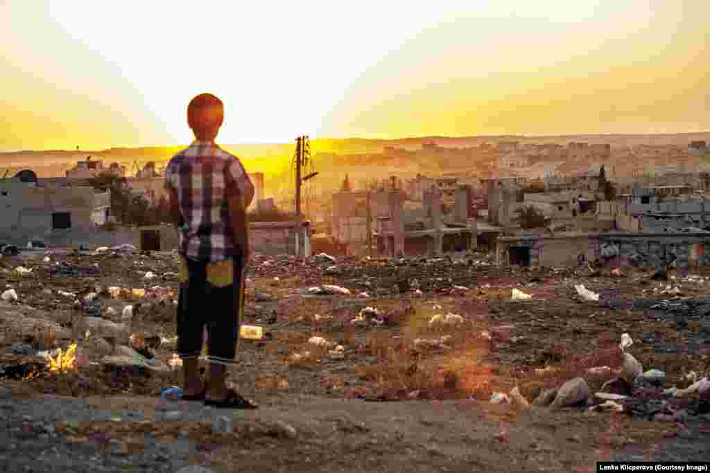 Закат в Кобани
