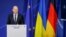 GERMANY – German Chancellor Olaf Scholz speaks during an opening statement as he hosts a conference on post-war reconstruction of Ukraine in Berlin, Germany, October 25, 2022