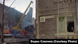 Место авиакатастрофы в Иркутске-2