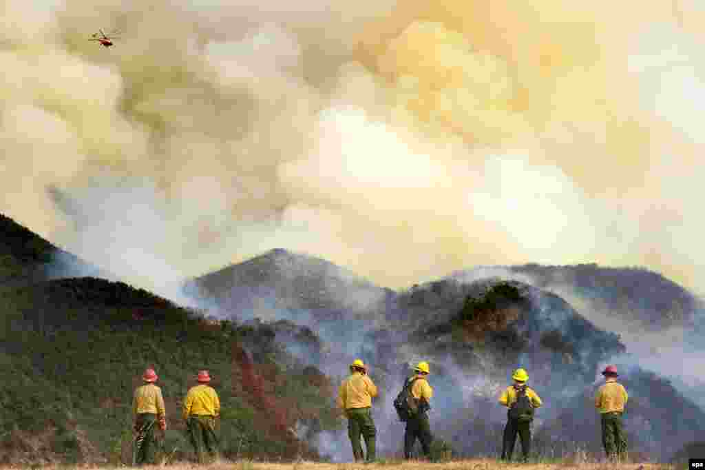 Пожар в Калифорнии, 11 июля 2017