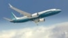 U.S. -- A 737 MAX 8 passenger plane in Boeing colours