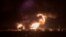 Fire in the oil tanks at the Glubokinskaya oil depot in Kamensky district