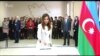 Голосуют Ильхам Алиев и члены его семьи