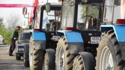 Кубанские трактористы отказались прекратить "поход на Москву"