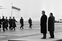 Президент США Билл Клинтон в Минске, 15 января 1994 года