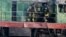 Ukraine -- A train attacked by Russian drones in the Dnipropetrovsk region // railway attacks, 12 May 2026