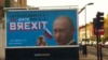 В Лондоне появились плакаты с Путиным, благодарящие Великобританию за выход из ЕС