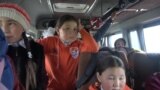 В кыргызской деревне родители купили детям школьный автобус