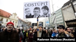 Протесты в Словакии с требованиями отставки правительства