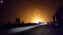 Мощный взрыв на газопроводе в пригороде Ташкента