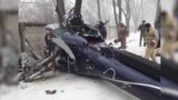 В Алма-Ате упал вертолет компании, которая занимается VIP-перевозками