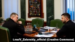 Владимир Зеленский и Михаил Федоров