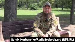Украинский военный с позывным "Карась", бывший пленный, которого содержали в Оленовке