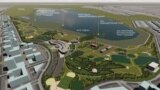 Эскиз парка возле озера Талдыколь, презентованный властями столицы. Нур-Султан, 27 августа 2020 года. Фото с официального сайта акимата
