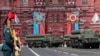 Репетиция парада Победы в Москве в мае 2024 года
