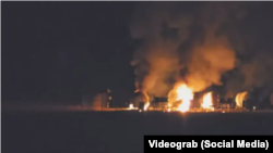 Пожар в Болгарии