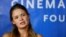 GERMANY --Pussy Riot member Veronika Nikulshina addresses a news conference about treatment of Pyotr Verzilov, in Berlin, September 18, 2018