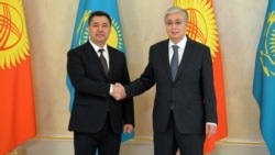 Президент Кыргызстана Садыр Жапаров прибыл в Казахстан