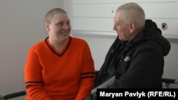 Оксана Василенко с мужем