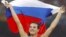 China -  Elena Isinbaeva of Russia celebrates after winning the Women's Pole Vault Final at the National stadium at the Beijing 2008 Olympic Games in Beijing, China, 18Aug2008