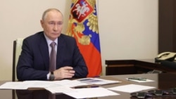 Путин на совещании с правительством "по вопросам социально-экономического развития Крыма и Севастополя" (регионы аннексированы Россией), 18 марта 2026 года
