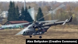Вертолет Ми-8 ВВС России