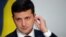 FRANCE -- Ukraine's President Volodymyr Zelenskiy attends a joint news conference after a Normandy-format summit in Paris, France, 09 December 2019